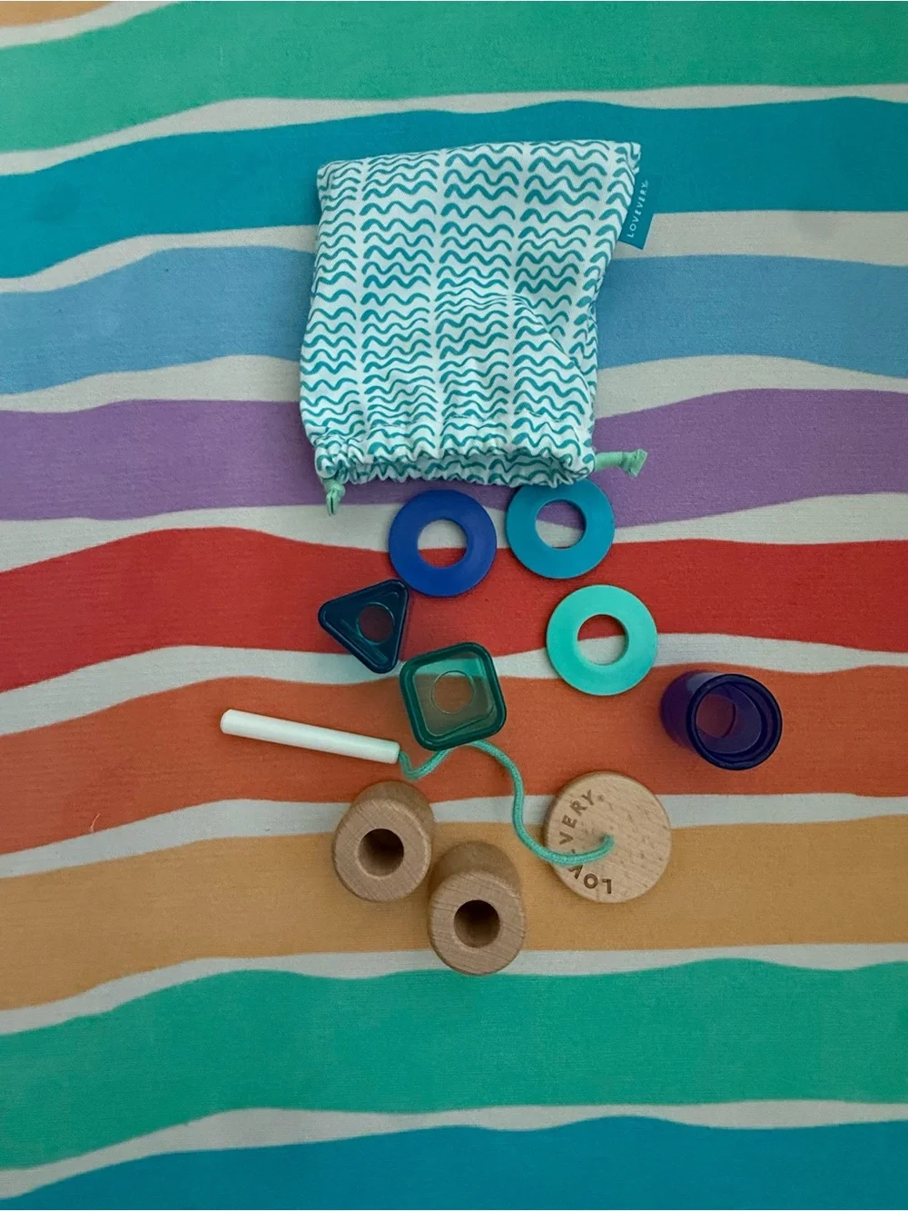 Lovevery threadable bead kit
